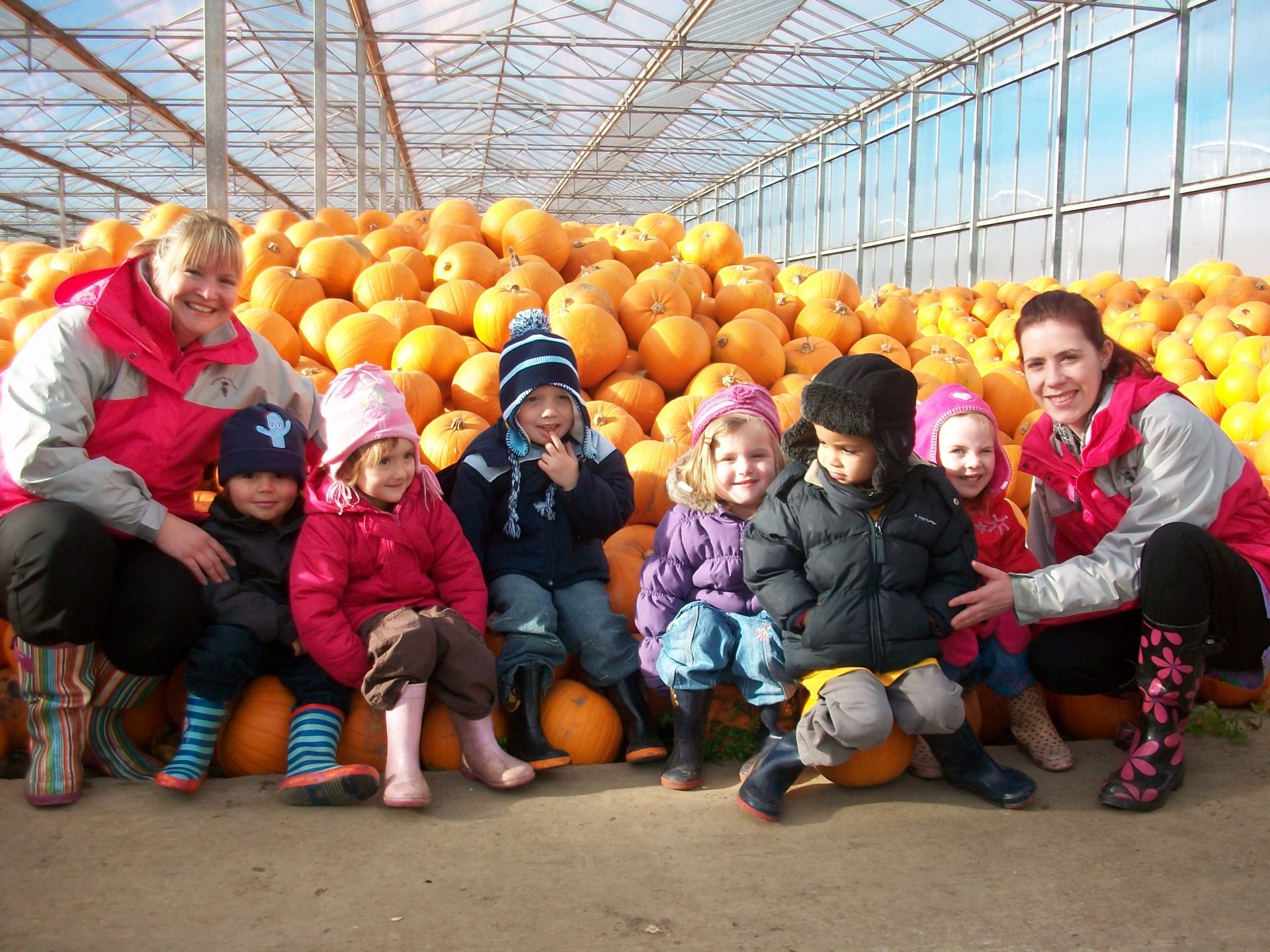 Pumpkin Farm Visit Autumn 2010