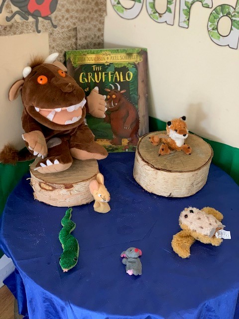 Toddlers Gruffalo display